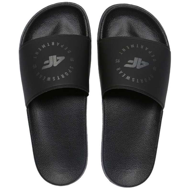 4F W H4L22-KLD002 chaussons 20S le noir
