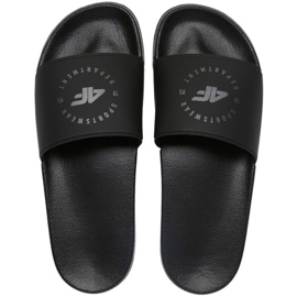 4F M H4L22-KLM002 chaussons 21S le noir
