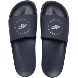 4F M H4L22-KLM002 chaussons 30S bleu marine