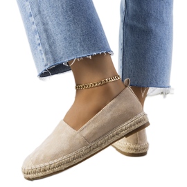 Espadrilles femme Mathea beiges