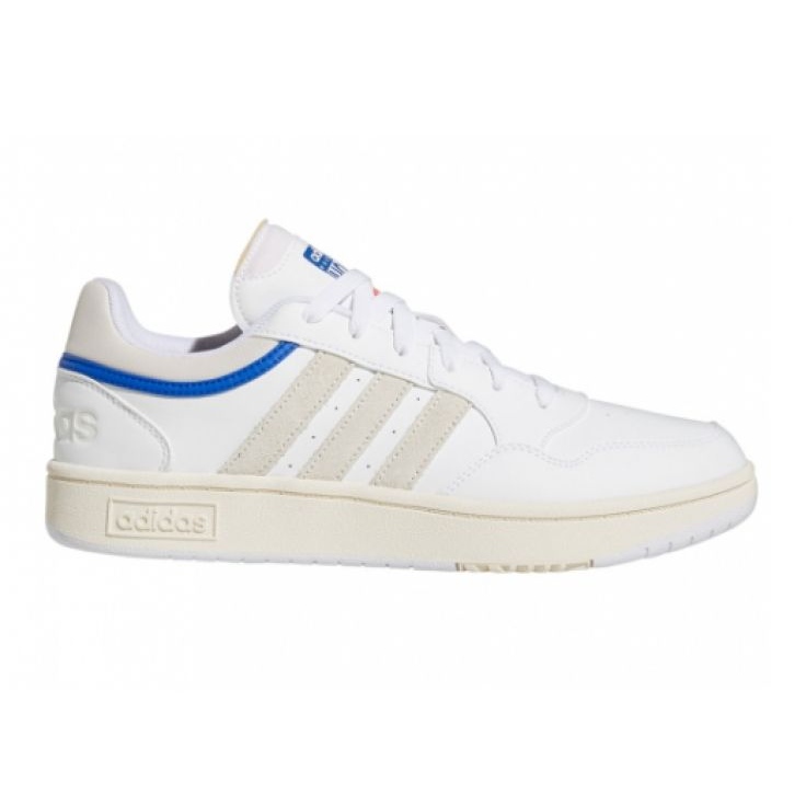 Chaussures Adidas Hoops 3.0 M GZ1346 blanche Chaussures Adidas Hoops 3.0 M GZ1346 blanche