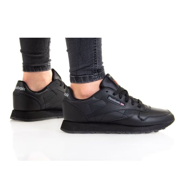 Chaussures Reebok Cl Lthr Jr GZ6094 le noir