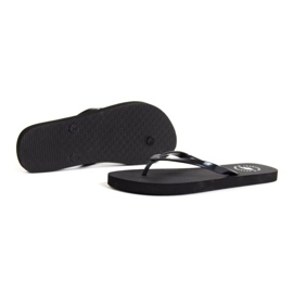4F W H4L22-KLD005 chaussons noirs le noir
