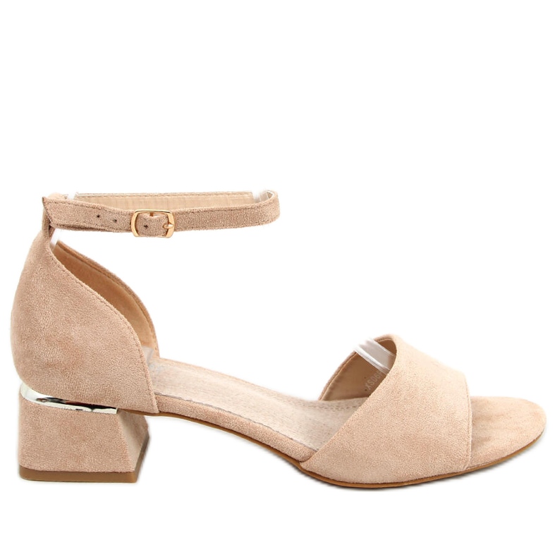 Sandales à talons par Ursula Khaki beige