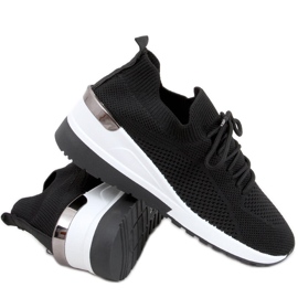 Chaussettes noires Faggio le noir