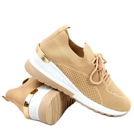 Chaussettes Chaussettes Faggio Kaki beige Chaussettes Chaussettes Faggio Kaki beige