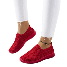 Baskets Ritva rouges pour femmes