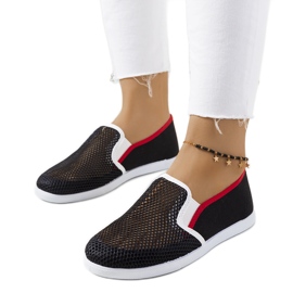 Baskets Annika noires le noir