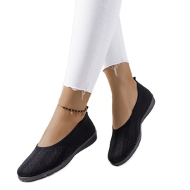 Baskets Virpi femme noires le noir