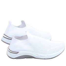Chaussettes Bloom blanches chaussures de sport