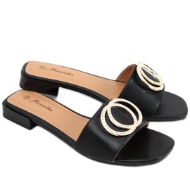 Chaussons femme Allor Noir le noir