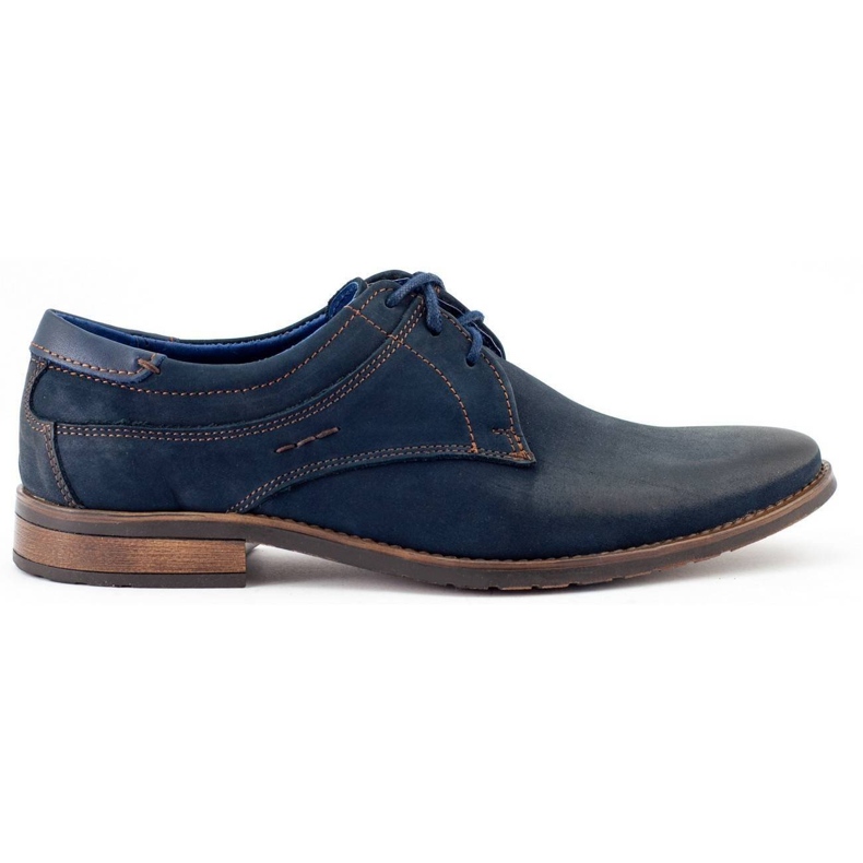 KOMODO Chaussures élégantes pour hommes 877 bleu marine
