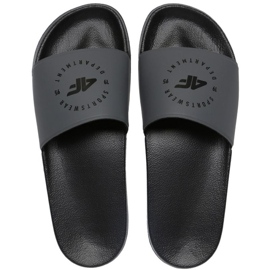4F M H4L22-KLM002 chaussons 25S gris