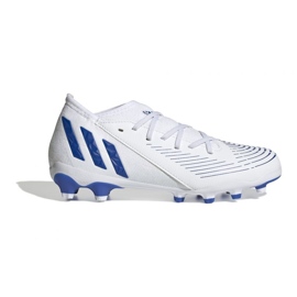 Chaussures de football Adidas Predator Edge.3 Mg Jr GZ2893 blanc blanc