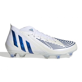 Adidas Predator Edge.1 Fg M H02931 chaussures de football blanc blanc