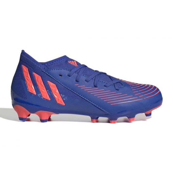 Chaussures de football Adidas Predator Edge.3 Mg Jr GZ2894 bleu bleu Chaussures de football Adidas Predator Edge.3 Mg Jr GZ2894 bleu bleu