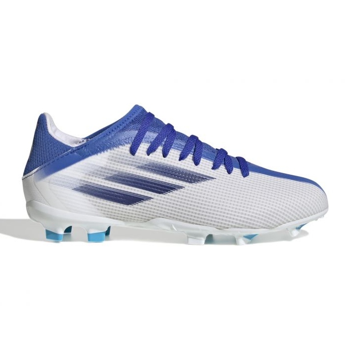 Chaussures de football Adidas X Speedflow.3 Fg Jr GW7488 multicolore blanche Chaussures de football Adidas X Speedflow.3 Fg Jr GW7488 multicolore blanche