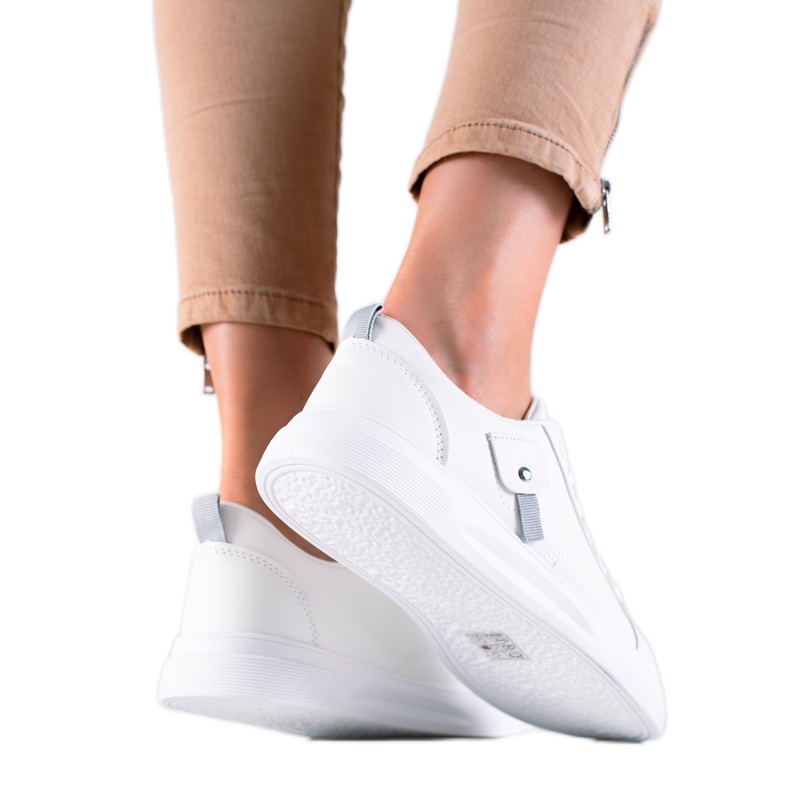 Baskets de sport blanches