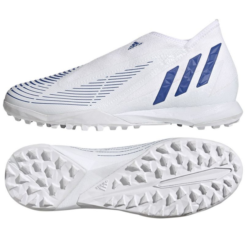 Chaussures de football Adidas Predator Edge.3 Ll Tf GX2629 blanche blanche