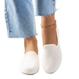 Baskets femme Forssell beiges écru