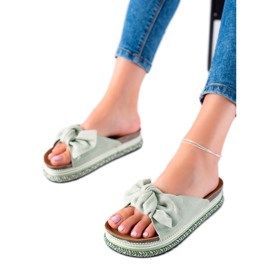 Bestelle Chaussons femme 20-365 gr vert