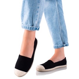 DK Espadrilles noires légères le noir