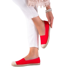 DK Espadrilles rouge clair