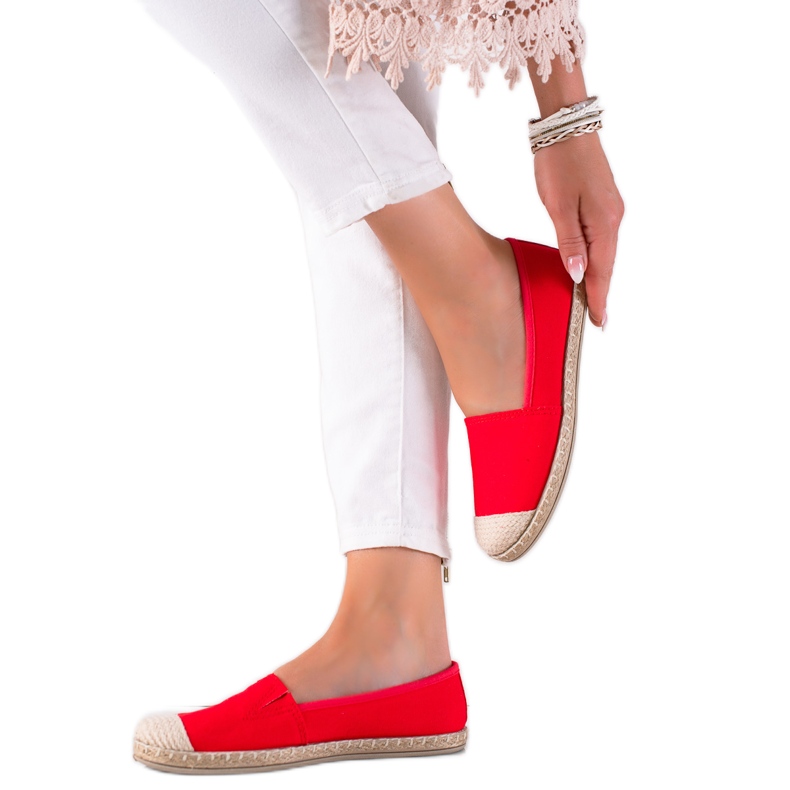 DK Espadrilles rouge clair DK Espadrilles rouge clair