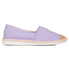 DK Espadrilles violettes à la mode