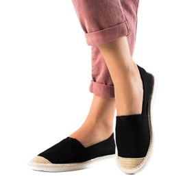 DK Espadrilles noires à la mode