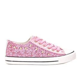 Baskets à paillettes roses Kirst's Baskets à paillettes roses Kirst's