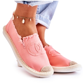PS1 Espadrilles classiques pour femmes Coral Flaure rose