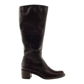 Boots femme marron Anabelle 503 brun