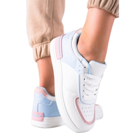 Mannika Baskets à la mode blanc