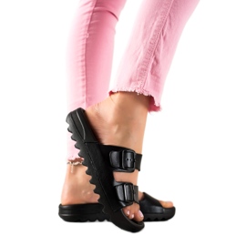 Seastar Des tongs confortables noir