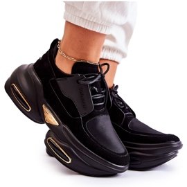 PS1 Baskets pour femmes Chaussures de sport Noir New Horizon