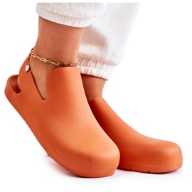 FS1 Sabots en caoutchouc Meriko orange à la mode