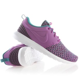 Chaussures Nike Roshe Nm Flyknit Prm 746825-500 Violet Chaussures Nike Roshe Nm Flyknit Prm 746825-500 Violet