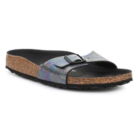 Birkenstock Madrid W 1021353 Noir irisé violet bleu multicolore