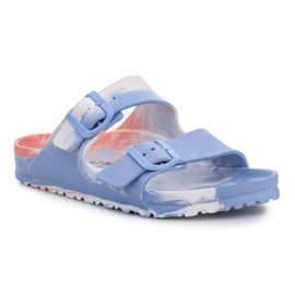 Birkenstock Arizona Eva W 1022447 Corail Pêche Multi bleu Birkenstock Arizona Eva W 1022447 Corail Pêche Multi bleu