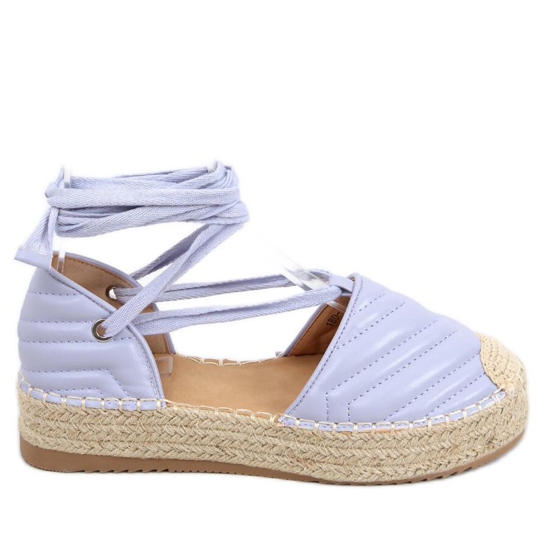 Freesia Violet Espadrilles Longueur Cheville