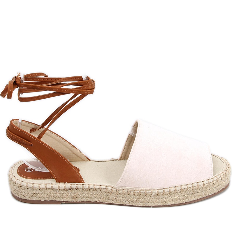 Andrina Espadrilles roses pour femme beige multicolore Andrina Espadrilles roses pour femme beige multicolore