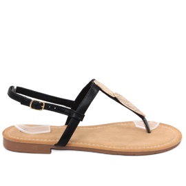 Tongs Attina Noir le noir