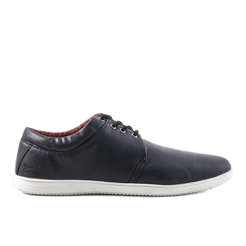 Chaussures noires pour hommes d'Amos le noir Chaussures noires pour hommes d'Amos le noir