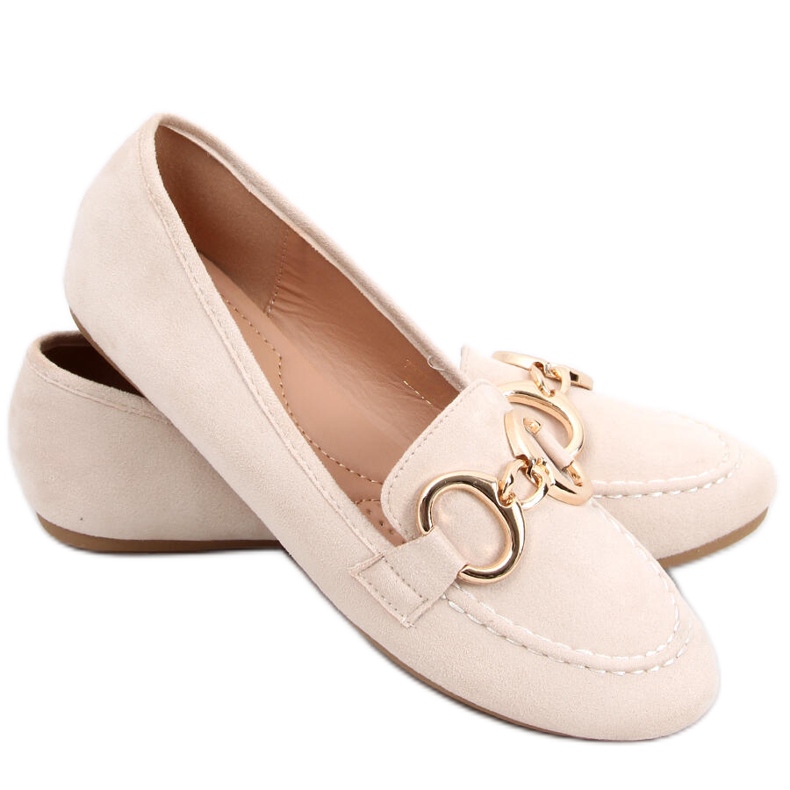 Mocassins femme Porter Beige