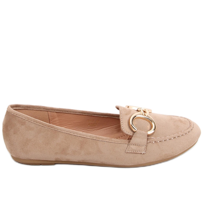 Mocassins femme Porter Kaki beige Mocassins femme Porter Kaki beige