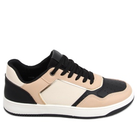 Baskets Izzie KAKI / NOIR, femmes le noir multicolore