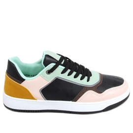 Baskets Izzie NOIR / ROSE, femmes le noir multicolore