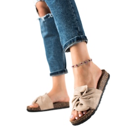 Seastar Pantoufles Décontractées Confortables beige