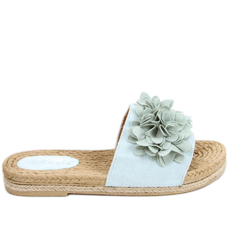 Chaussons Fiesta Floral Vert Primevère